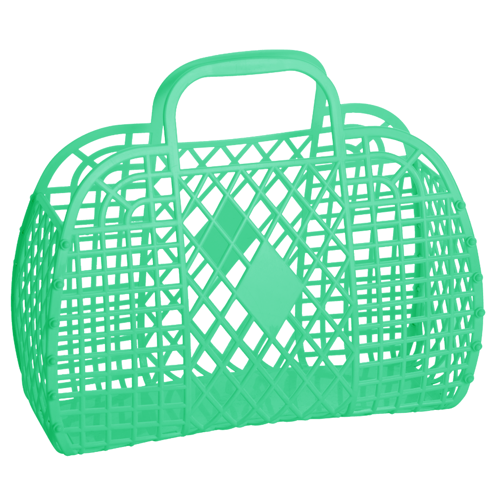 Large Retro Basket by Sun Jellies