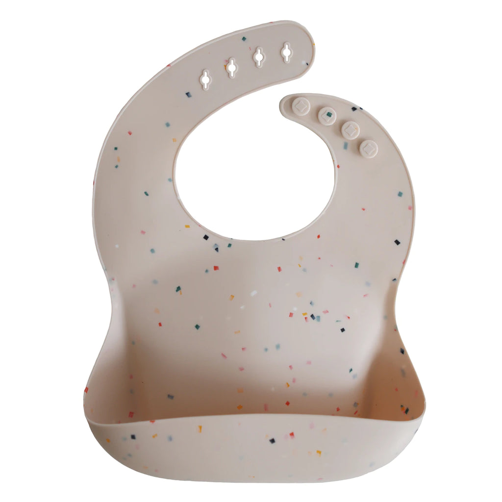 Silicone Baby Bib by Mushie