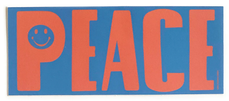 Peace Sticker by Three Potato Four