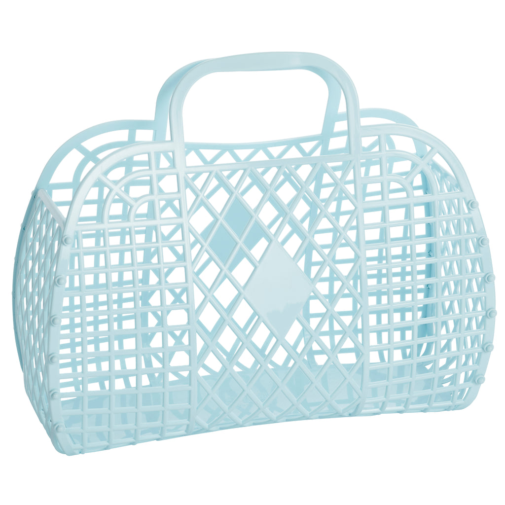 Large Retro Basket by Sun Jellies