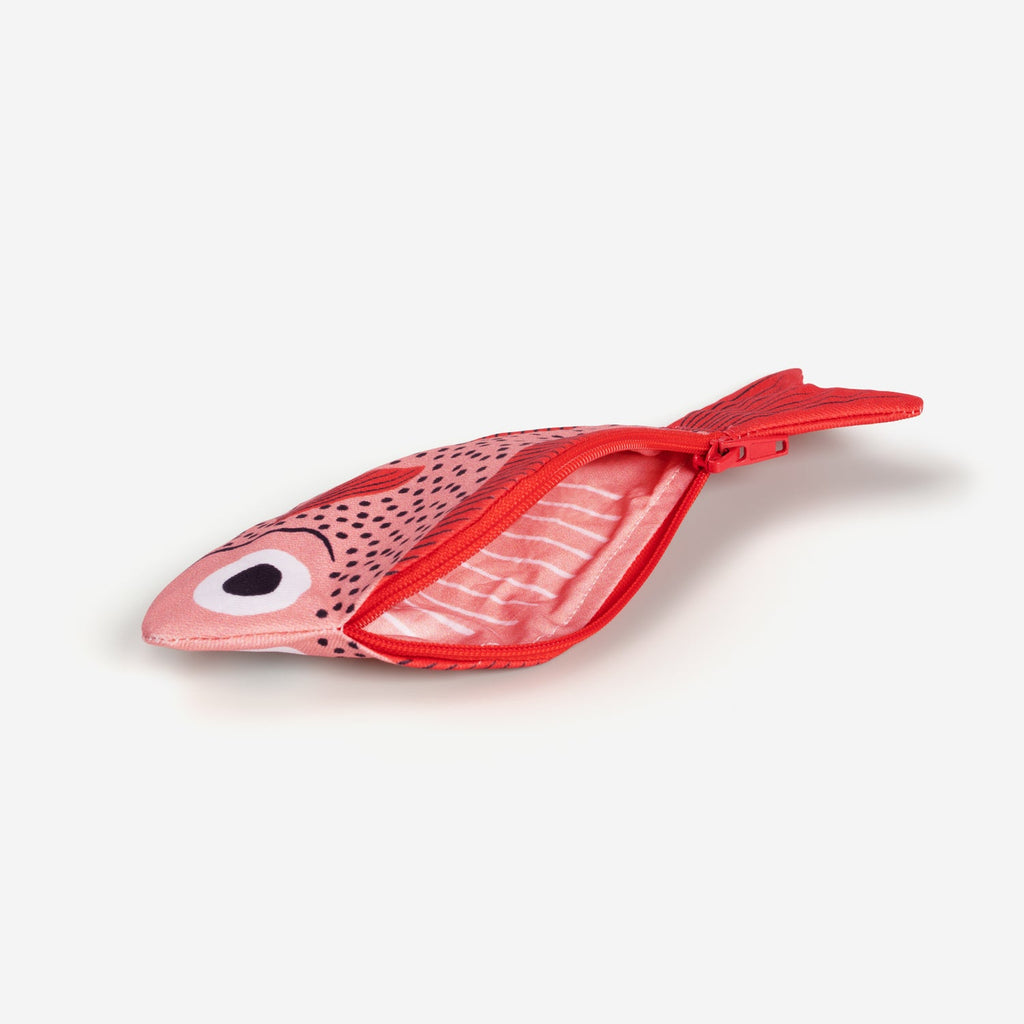 Pink Sweeper Fish Purse by Don Fisher