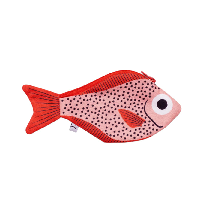 Pink Sweeper Fish Purse by Don Fisher