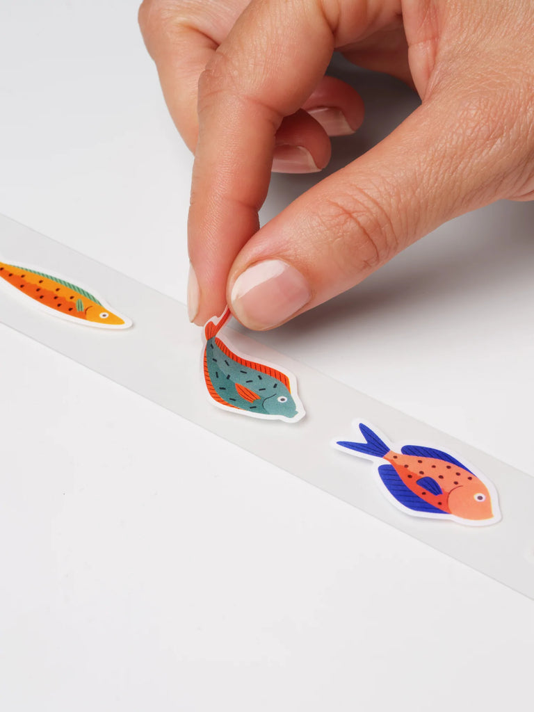 Washi Tape Stickers Fishes by Don Fisher