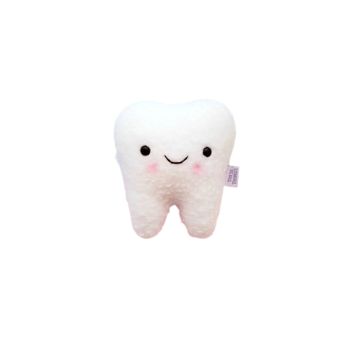 Blushin' Tooth plushie by These Things