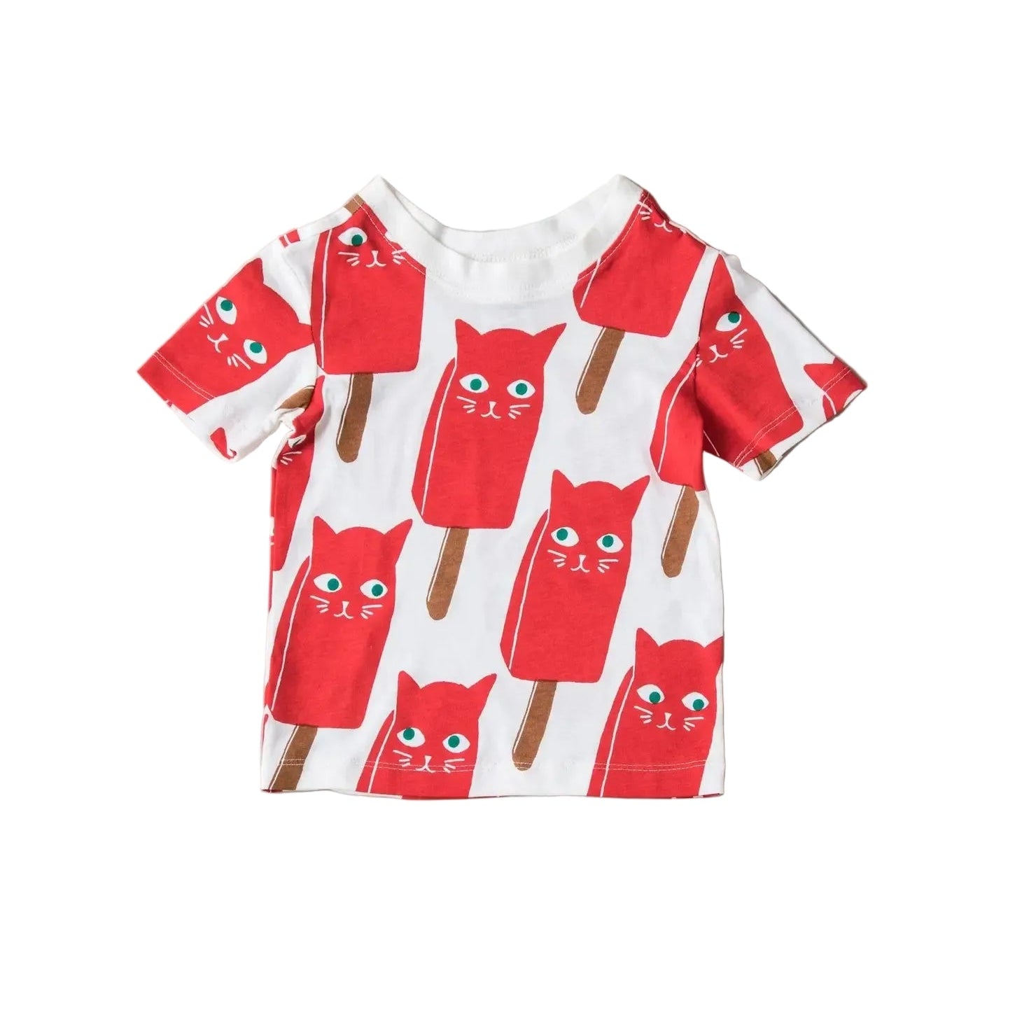 Allover Catsicle T-Shirt by Baby Cats of California