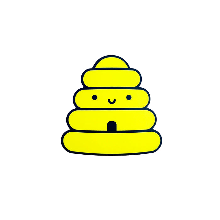 Beehive Vinyl Sticker
