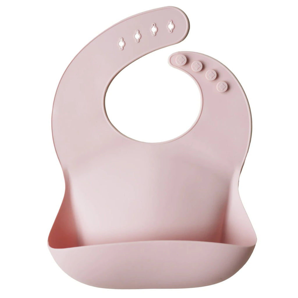 Silicone Baby Bib by Mushie