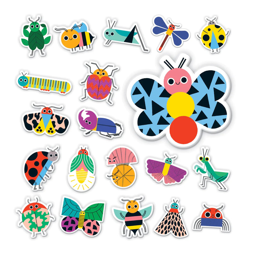 Bug Out! Stickable Bath Shapes by Mudpuppy
