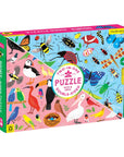 Bugs & Birds 100 Piece Double-Sided Puzzle by Mudpuppy