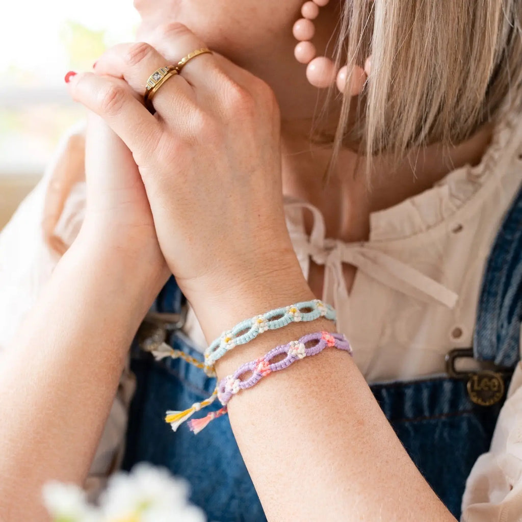 Friendship Bracelet Kit by Cotton Clara