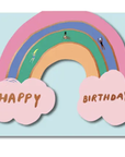 Rainbow Birthday Card by Carolyn Suzuki