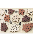 Count to 10 Leaves Wood Puzzle by Wee Gallery