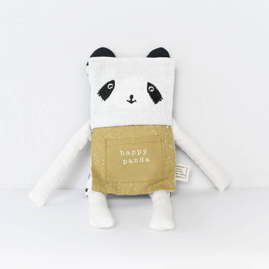 Organic Panda Flippy Friend by Wee Gallery