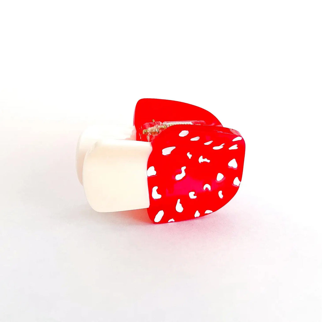 Mini Mushroom Hair Claw by Jenny Lemons