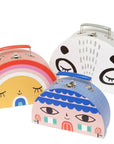 Double Face Suitcase set by Suzy Ultman for Petit Monkey