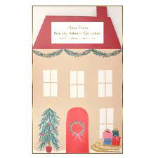 Santa's House Pop Up Advent Calendar by Meri Meri