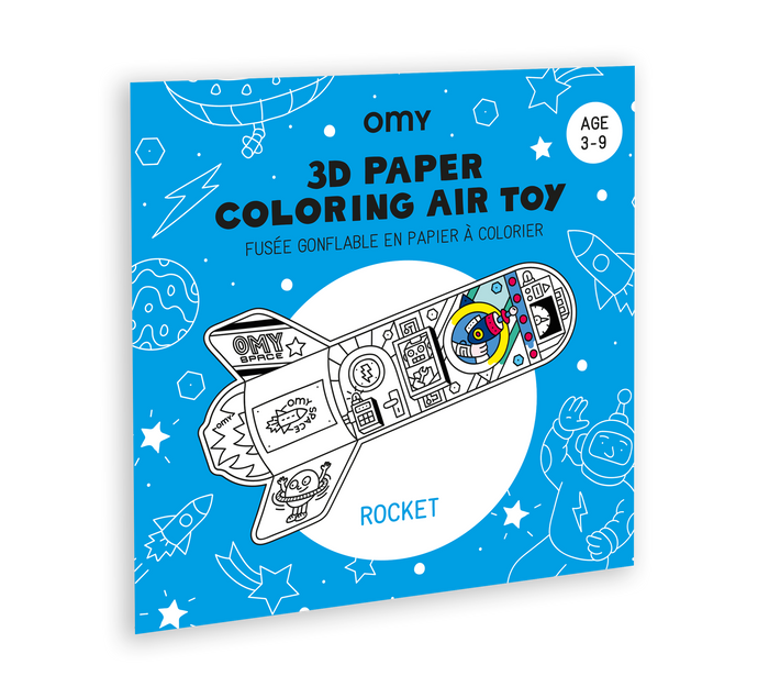 Rocket Air Toy by Omy