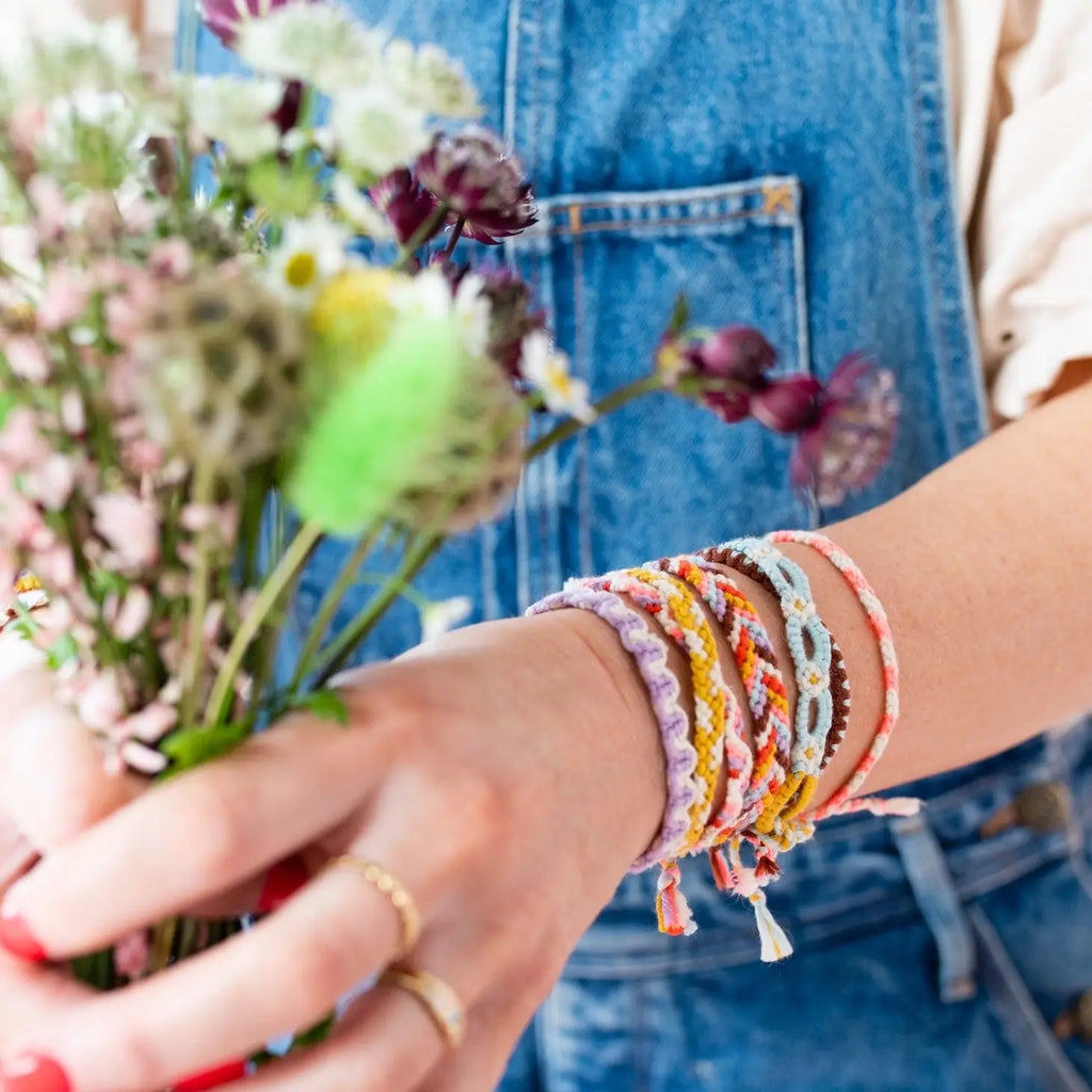 Friendship Bracelet Kit by Cotton Clara