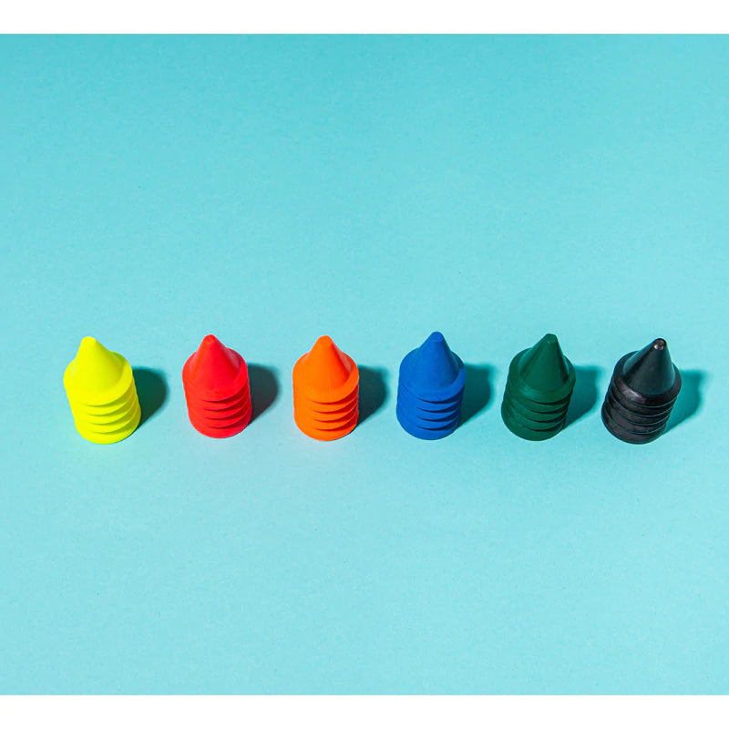 Neon Finger Crayons by Omy