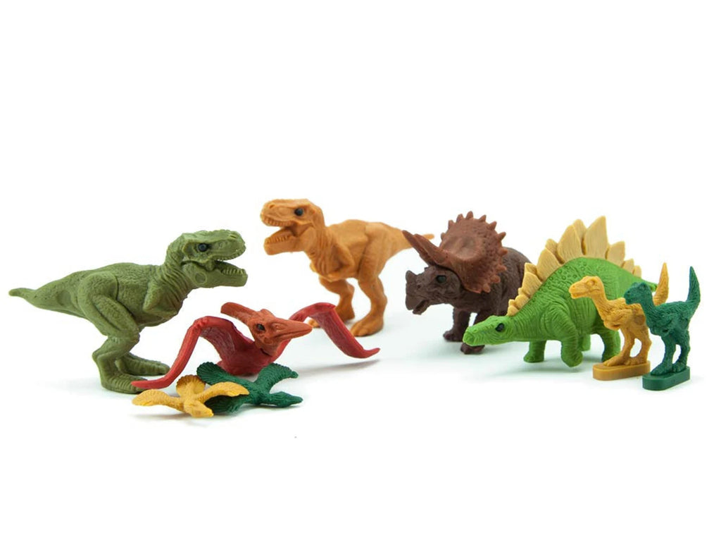 Dinosaur Eraser Set by Iwako