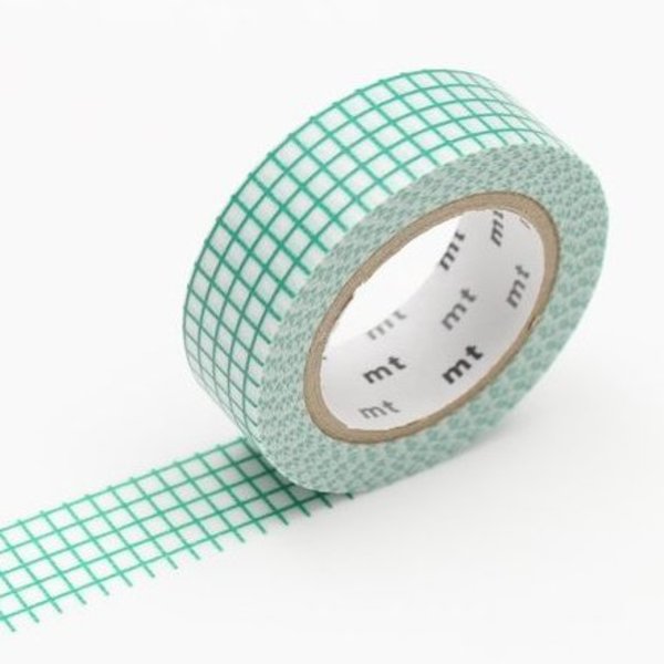 Graph Hougan Emerald Washi Tape by MT Kamoi Kakoshi