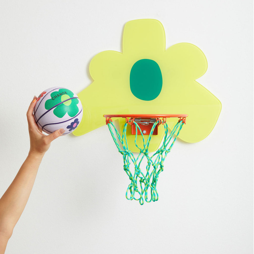 FLWRPWR Mini Composite Leather Basketball by Chance