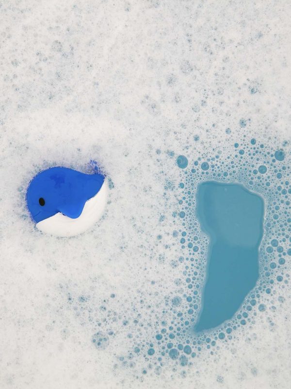 Plop Plop Natural Color Bubble Bath – Ocean Blue by Nahthing Project