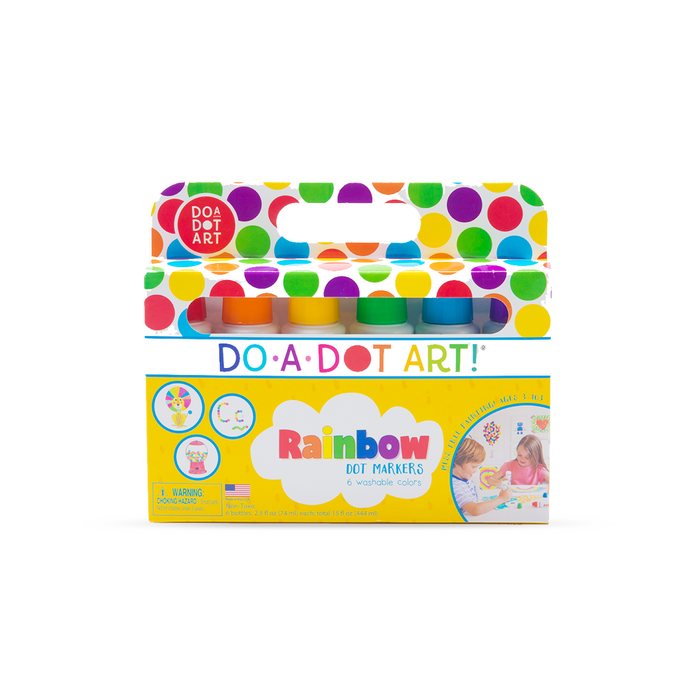Rainbow Dot Markers by Do a Dot Art