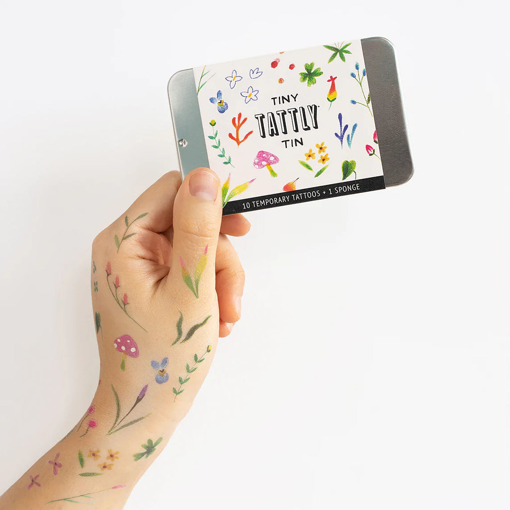 Imaginary Garden Tattoo Tiny Tin by Tattly