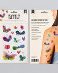 Butterfly Frenzy Temporary Tattoo Sheet by Tattly
