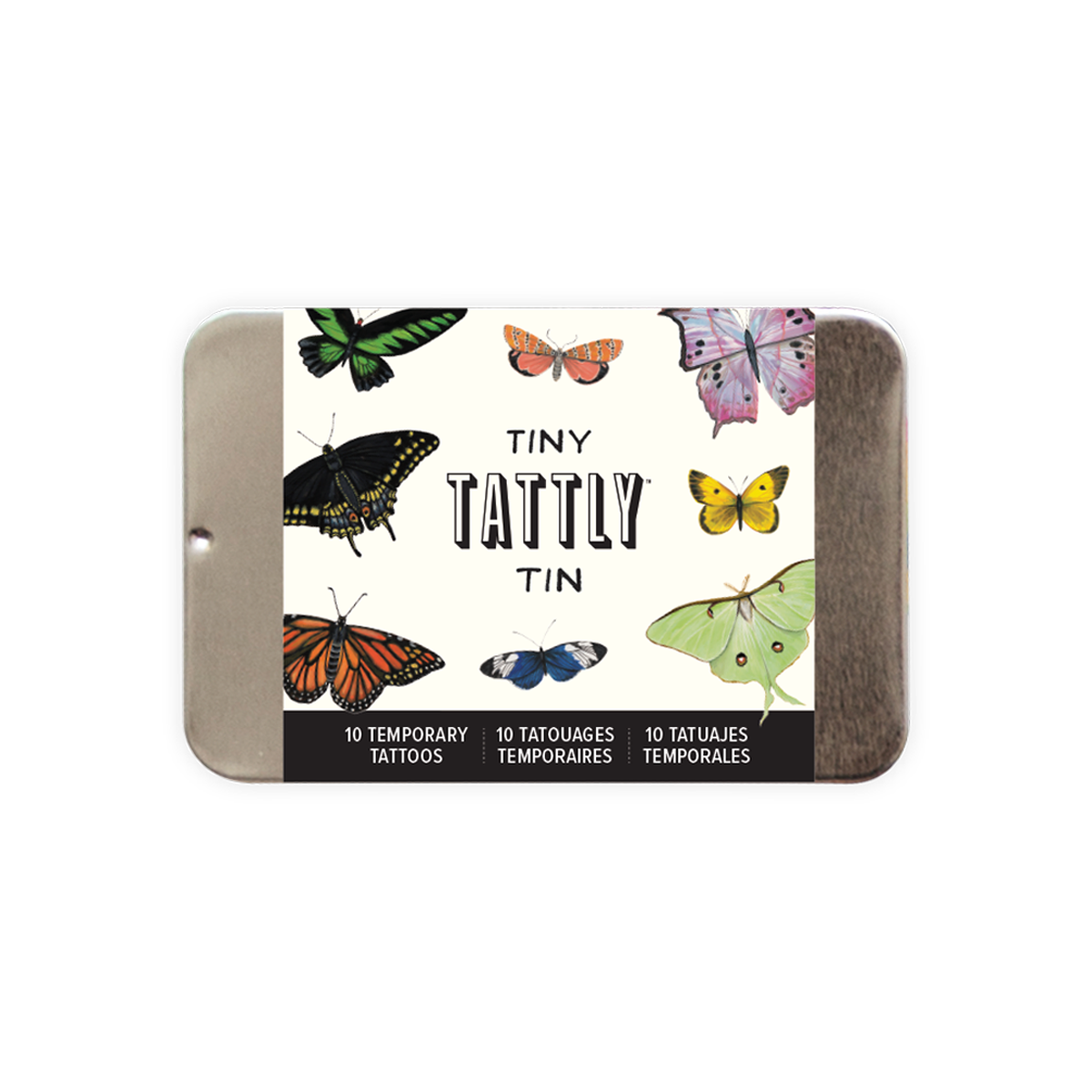 Butterfly Frenzy Temporary Tattoos Tin