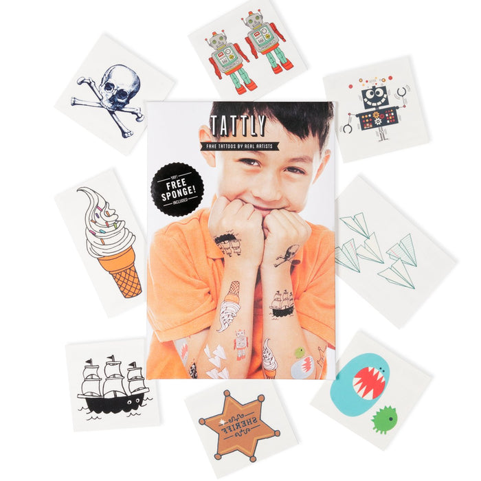 Kids Mix One Temporary Tattoos by Tattly
