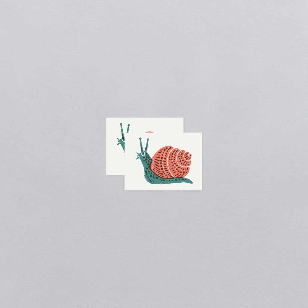 Snail Tattoo Pair by Tattly