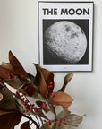 The Moon - Planet Risograph Print by Next Chapter Studio